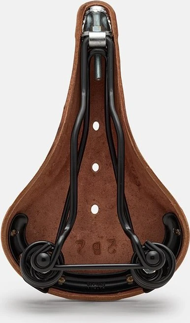 Brooks BROOKS FLYER SPECIAL balnelis, Ruda, plieniniai lankeliai, svoris 890 g, linija Leather (NAUJAS)