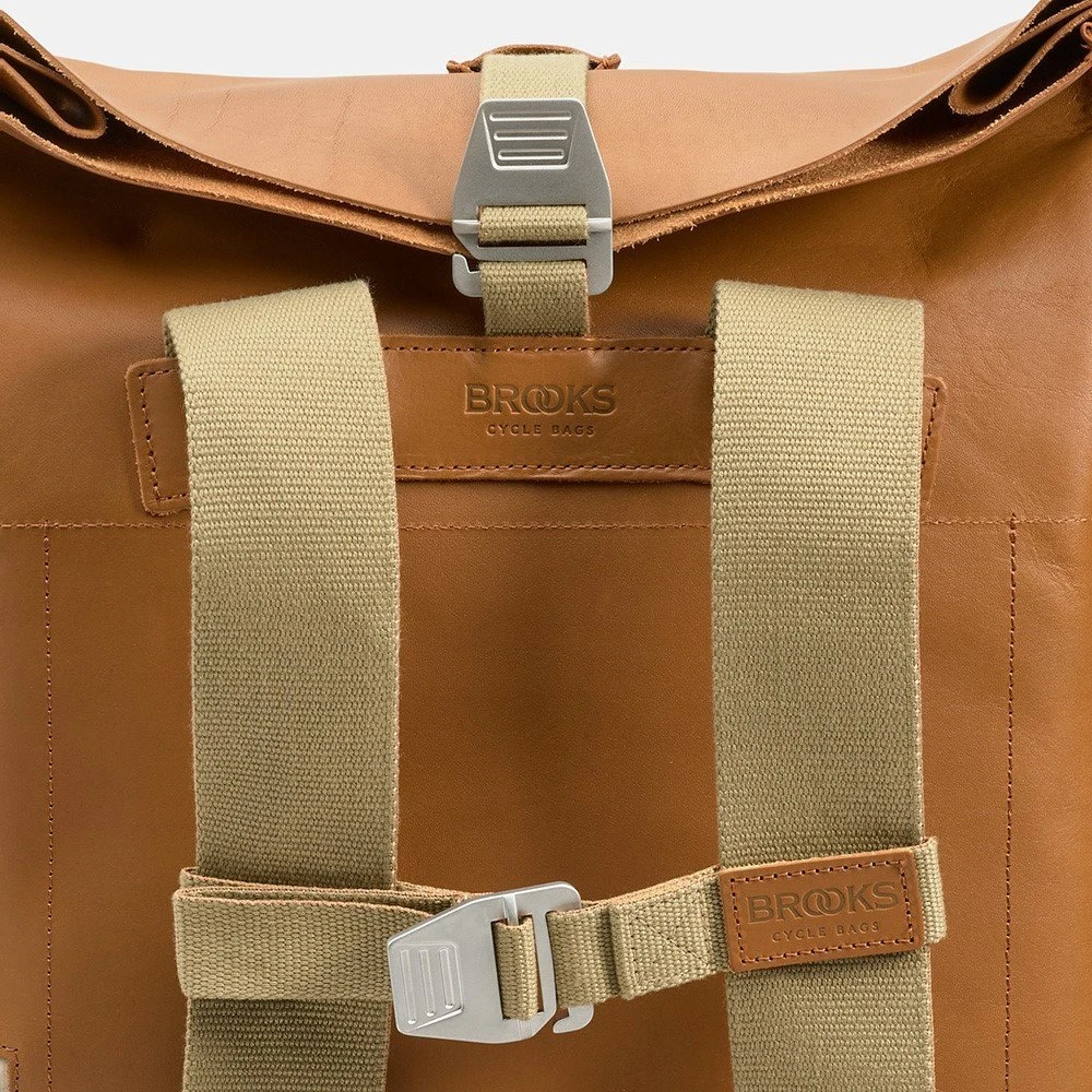 Brooks BROOKS PICKWICK HARD LEATHER kuprinė, Honey, talpa 26 l, rauginta oda (NAUJA)