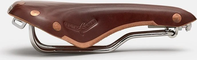 Brooks BROOKS SWIFT balnelis, rudos spalvos, plieniniai lankai, svoris 510 g, „Leather" linija