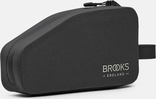 Brooks Dėklas ant rėmo BROOKS SCAPE TOP TUBE BAG, juodos spalvos, talpa 0,9 l, tvirtinimas ant dirželio, vandeniui atsparus (NAUJAS)