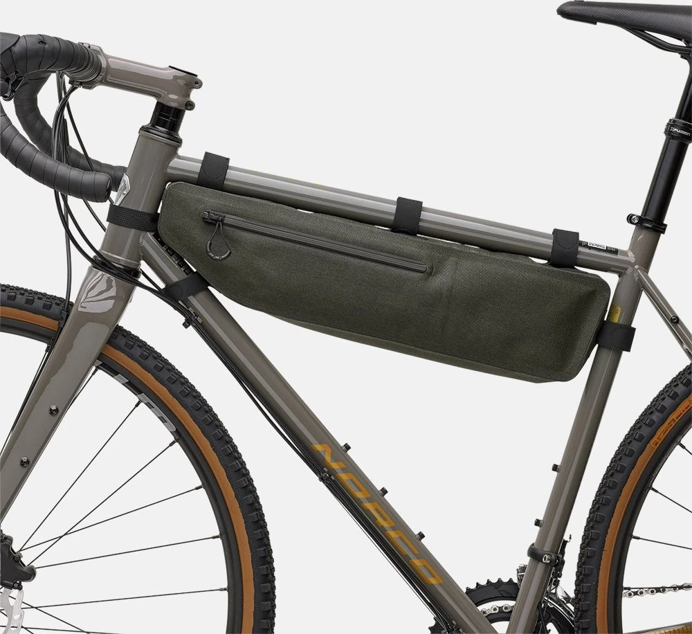 Brooks Krepšys ant rėmo BROOKS SCAPE FRAME BAG LARGE, purvo žalia, talpa 3,5 L, tvirtinimas ant dirželių, vandeniui atsparus (NAUJAS)