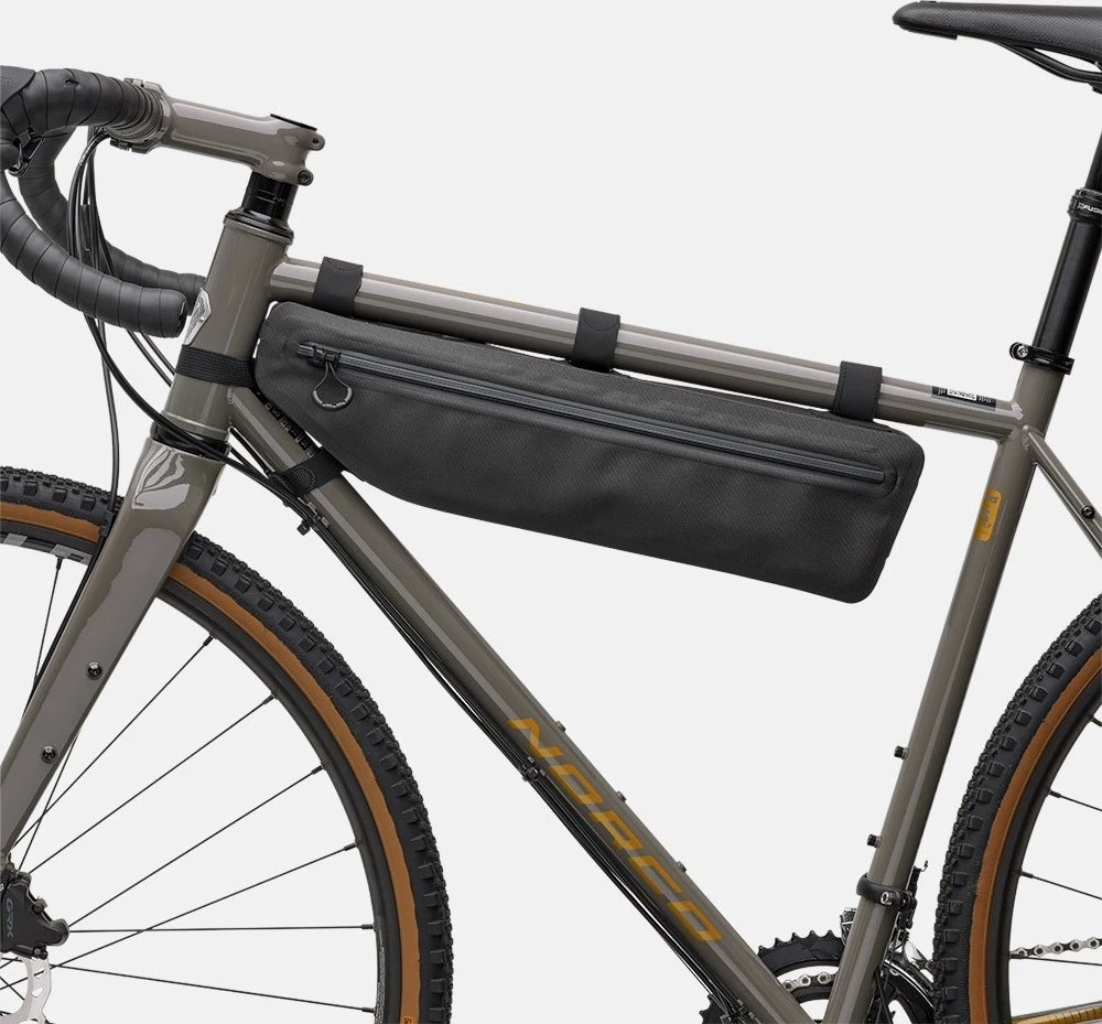 Brooks Krepšys ant rėmo BROOKS SCAPE FRAME BAG, juoda, talpa 3 L, tvirtinimas dirželiais, atsparus vandeniui (NAUJAS)