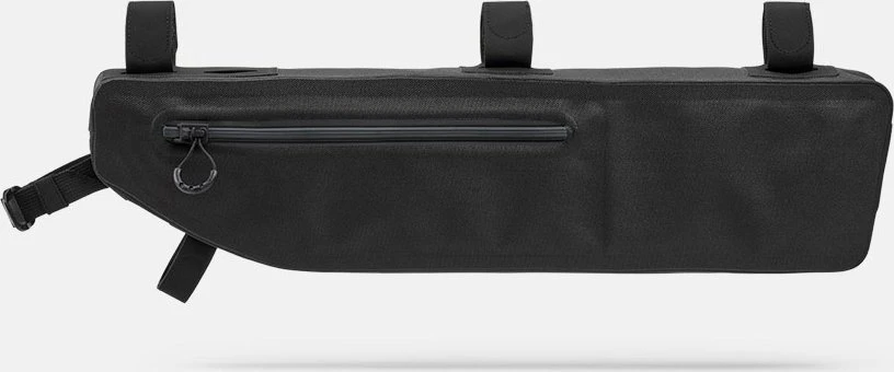 Brooks Krepšys ant rėmo BROOKS SCAPE FRAME BAG LARGE, juoda, talpa 3,5 l, tvirtinimas dirželiais, atsparus vandeniui (NAUJAS)
