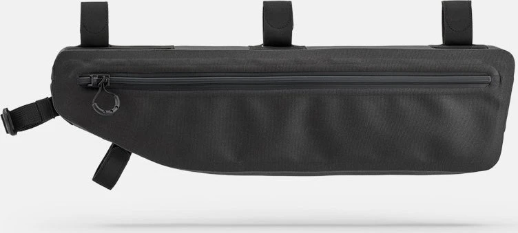 Brooks Krepšys ant rėmo BROOKS SCAPE FRAME BAG, juoda, talpa 3 L, tvirtinimas dirželiais, atsparus vandeniui (NAUJAS)