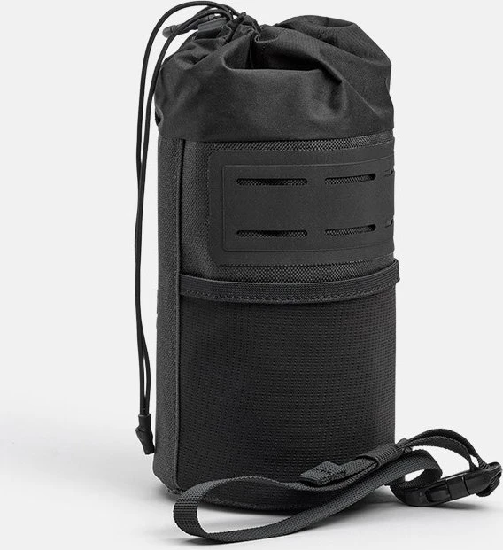 Brooks Krepšys ant vairo BROOKS SCAPE FEED POUCH, juoda, talpa 1 l, tvirtinimas dirželiais, vandeniui atsparus (NAUJAS)