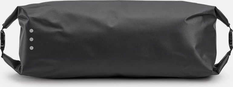 Brooks Krepšys ant vairo BROOKS SCAPE HANDLEBAR ROLL, purvo žalia, Talpa 9-11L, Tvirtinimas dirželiais, Atsparumas vandeniui IPX4 (NAUJAS)