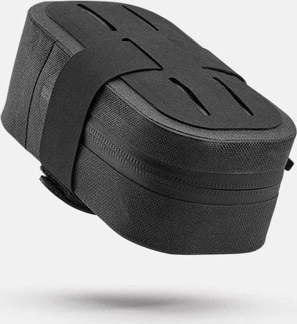 Brooks Krepšys po balnu BROOKS SCAPE SADDLE POCKET BAG, juodas, Talpa 0,7 l, Tvirtinimas ant diržo, Atsparus vandeniui (NAUJAS)