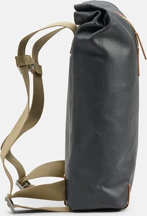 Brooks Kuprinė BROOKS PICKWICK COTTON CANVAS, Pilkas/Honey, Talpa 26L, Vandeniui atspari medvilnė (NEW)