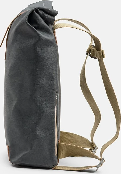 Brooks Kuprinė BROOKS PICKWICK COTTON CANVAS, Pilkas/Honey, Talpa 26L, Vandeniui atspari medvilnė (NEW)
