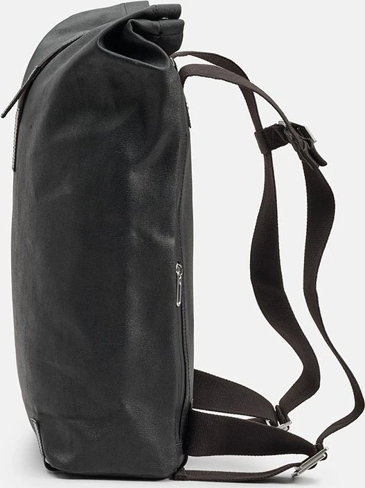 Brooks kuprinė BROOKS PICKWICK COTTON CANVAS, Total Juodas, Talpa 26L, Atspari vandeniui medvilnė (NEW)
