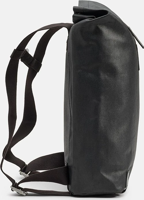 Brooks kuprinė BROOKS PICKWICK COTTON CANVAS, Total Juodas, Talpa 26L, Atspari vandeniui medvilnė (NEW)