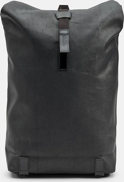 Brooks kuprinė BROOKS PICKWICK COTTON CANVAS, Total Juodas, Talpa 26L, Atspari vandeniui medvilnė (NEW)