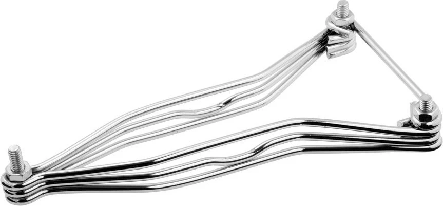 Brooks BROOKS B33 balno strypai, chromuoti (NAUJI)
