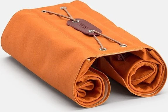 Brooks Sakvy BROOKS BRICK LANE PANNIERS, Gooseback/Maroon, Talpa 2x15L, Tvirtinimas ant dirželių, Rauginta oda (NAUJAS)