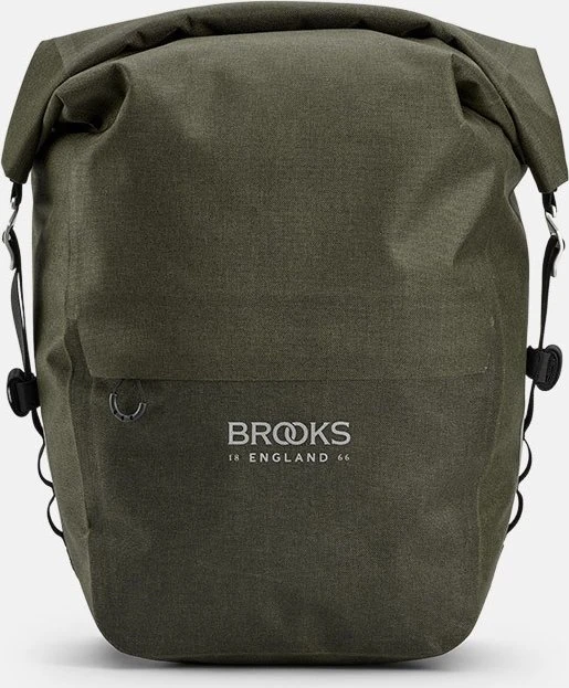 Brooks Sakwa BROOKS SCAPE PANNIER LARGE, purvo žalia, talpa 18-22L, Klick fix sistema, atsparumas vandeniui IPX4 (NEW)