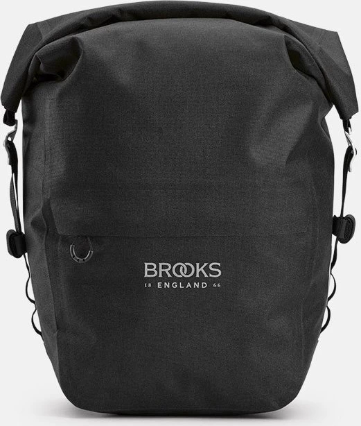 Brooks Sakwa BROOKS SCAPE PANNIER LARGE, Juoda, Talpa 18-22L, Klick fix sistema, Atsparumas vandeniui IPX4 (NAUJAS)