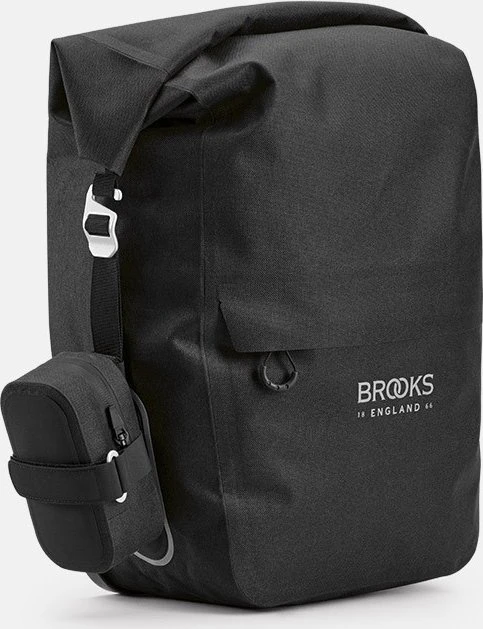 Brooks Sakwa BROOKS SCAPE PANNIER LARGE, Juoda, Talpa 18-22L, Klick fix sistema, Atsparumas vandeniui IPX4 (NAUJAS)