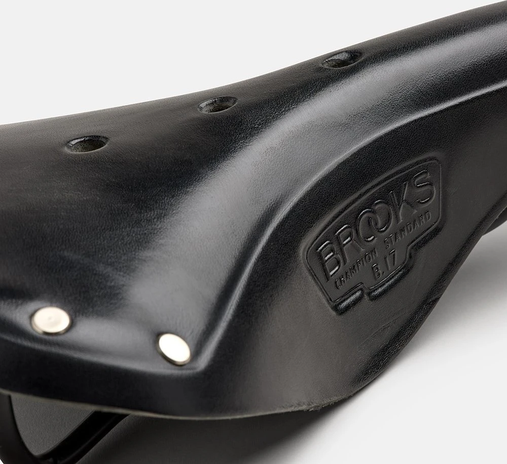 Dviračio balnas Brooks Leder B17 Standard juodas