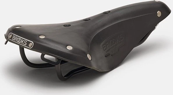 Dviračio balnas Brooks Leder B17 Narrow juodas