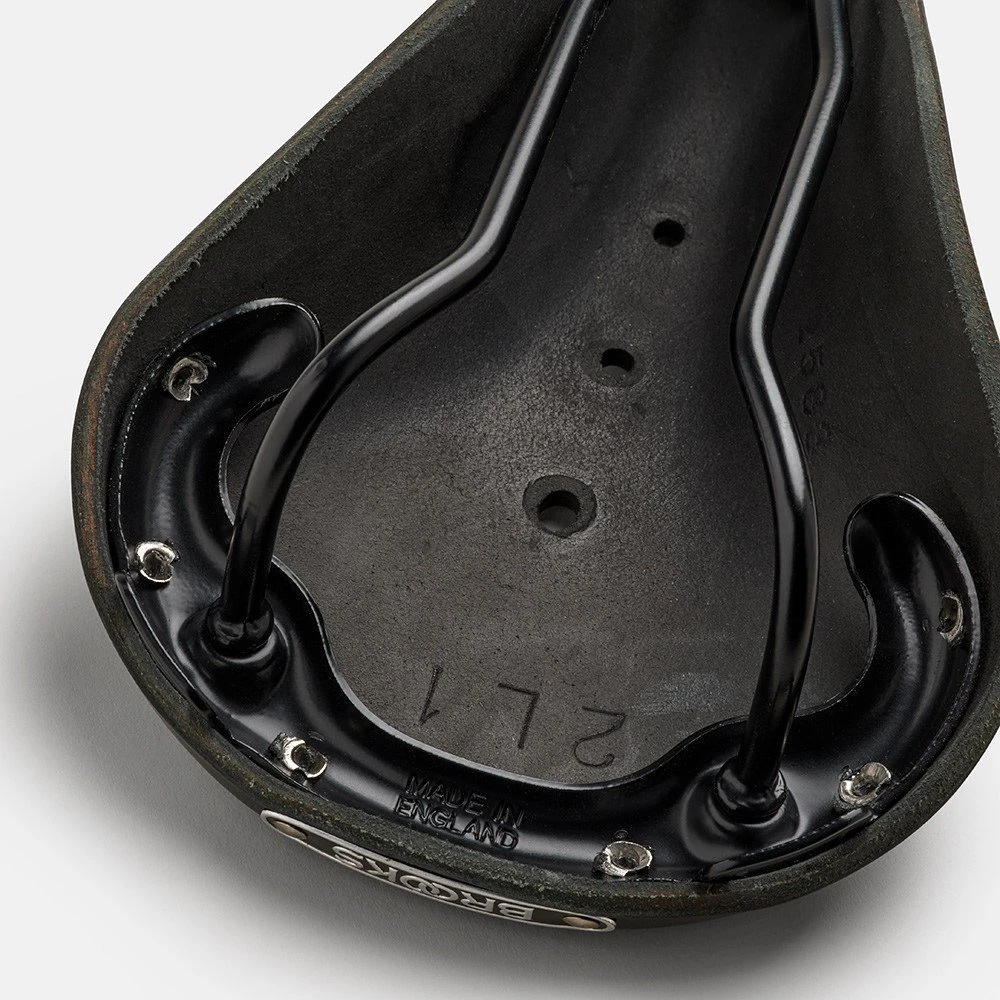 Dviračio balnas Brooks Leder B17 Narrow juodas