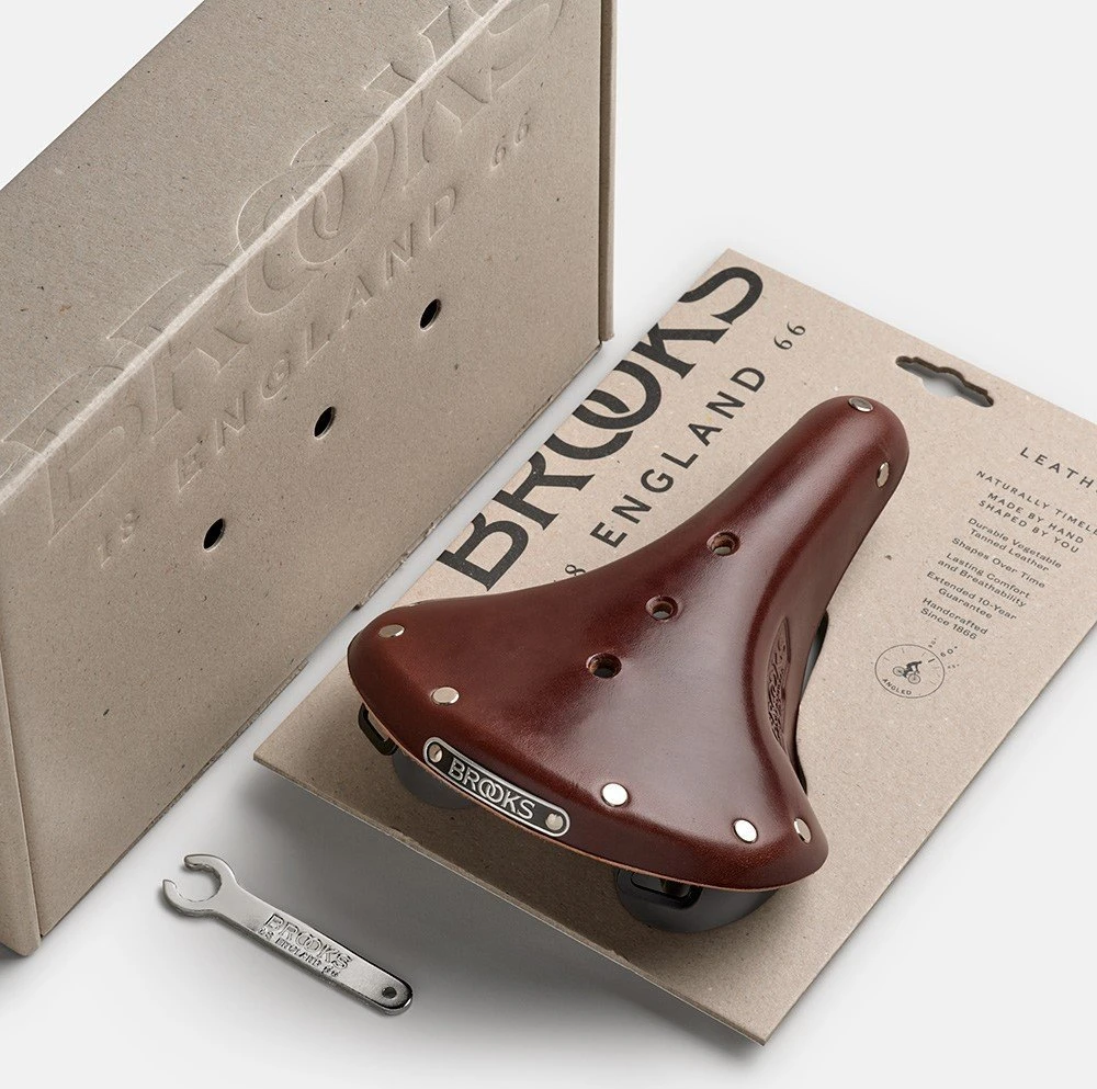 Dviračio balnas Brooks B17 SHORT ANTIQUE BROWN