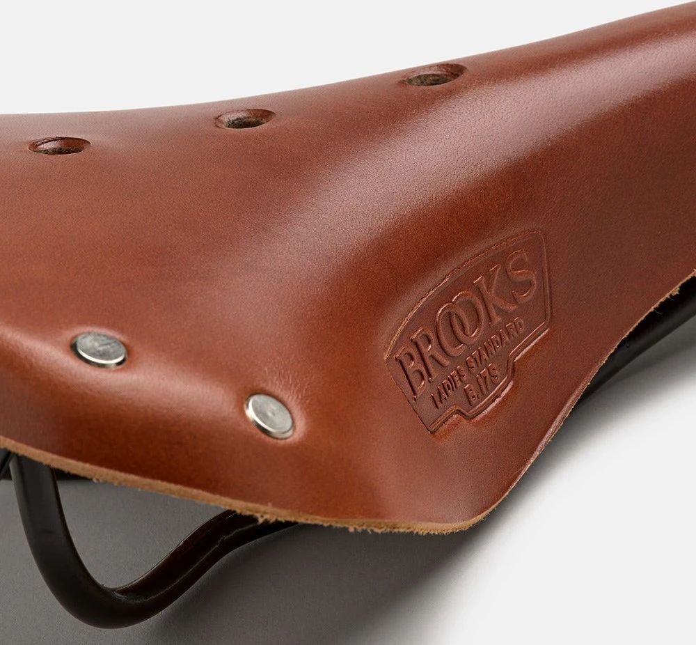 Dviračio balnas Brooks B17 SHORT HONEY