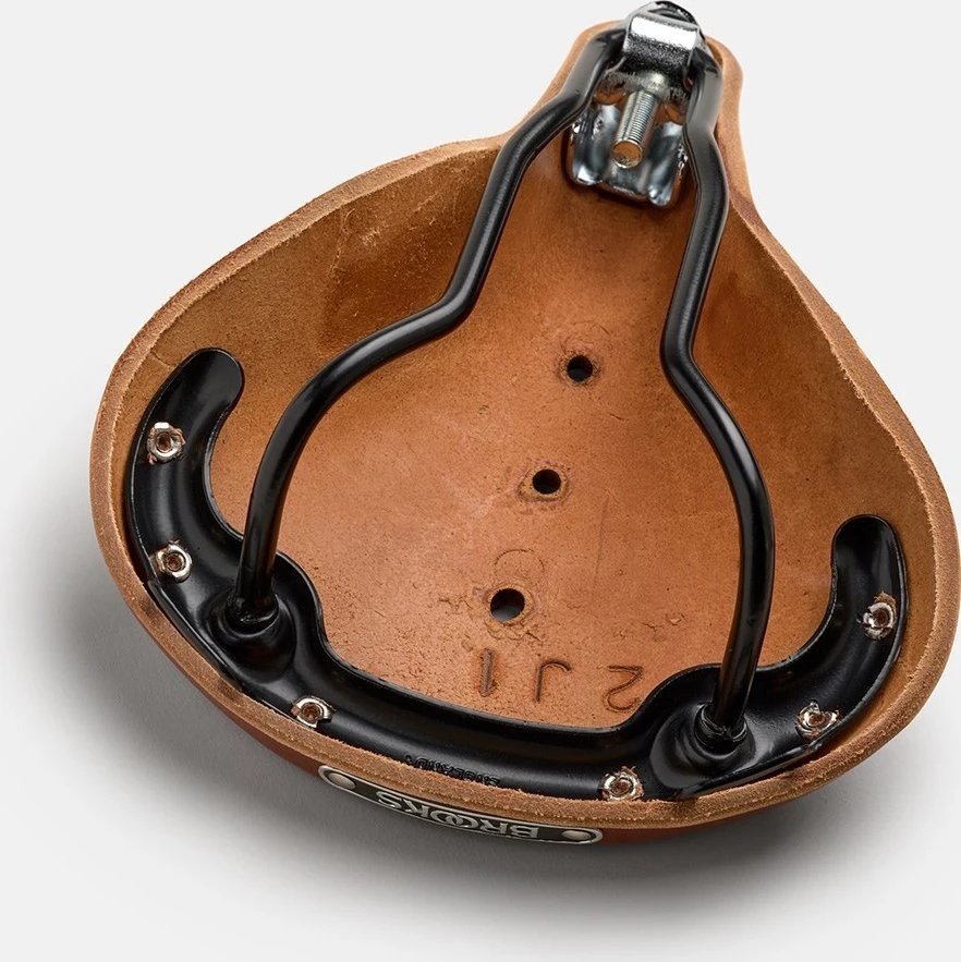 Dviračio balnas Brooks B17 SHORT HONEY