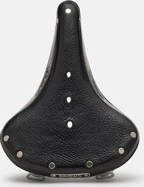 Dviračio balnas Brooks B 66 juodas 205x100mm