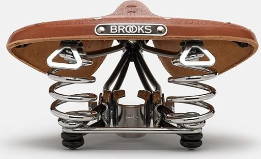 Dviračio balnas Brooks B 66 S rudas