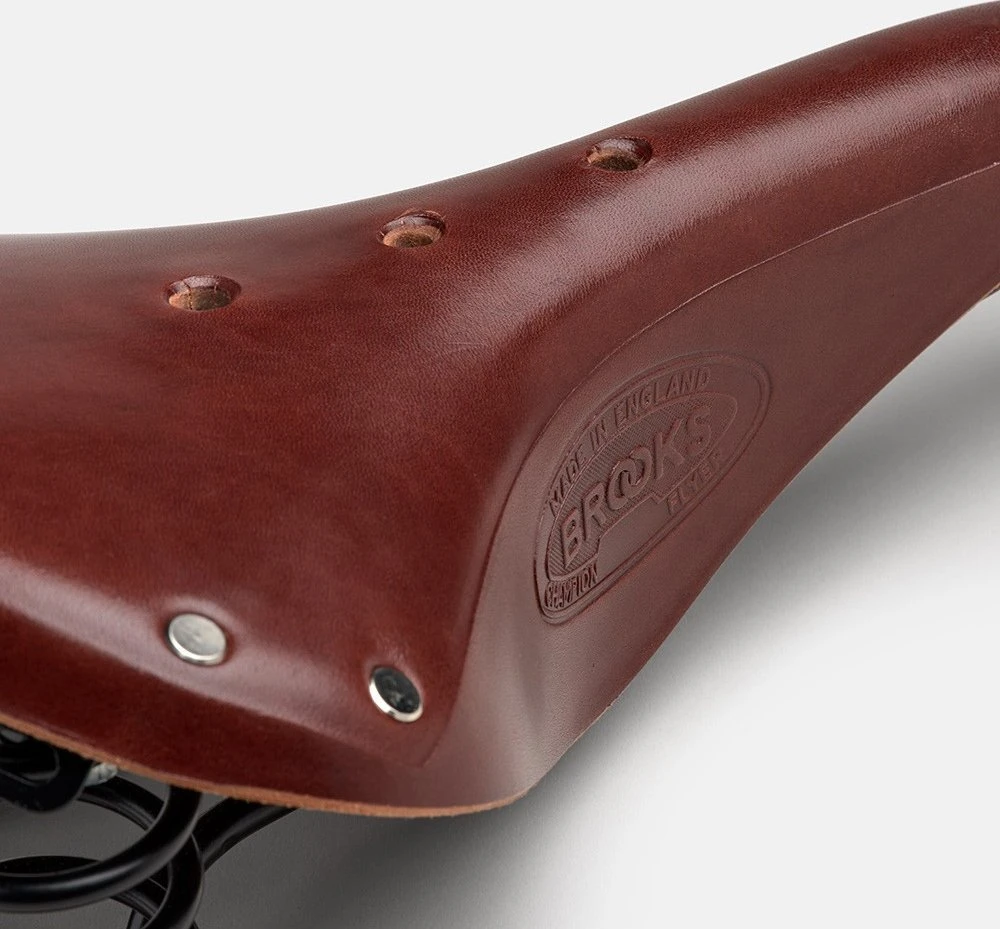 Dviračio balnas Brooks FLYER ANTIQUE BROWN