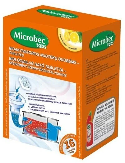 Bioaktyvatorius nuotekų duobėms Bros Microbec, 0,02 kg 1 vnt.