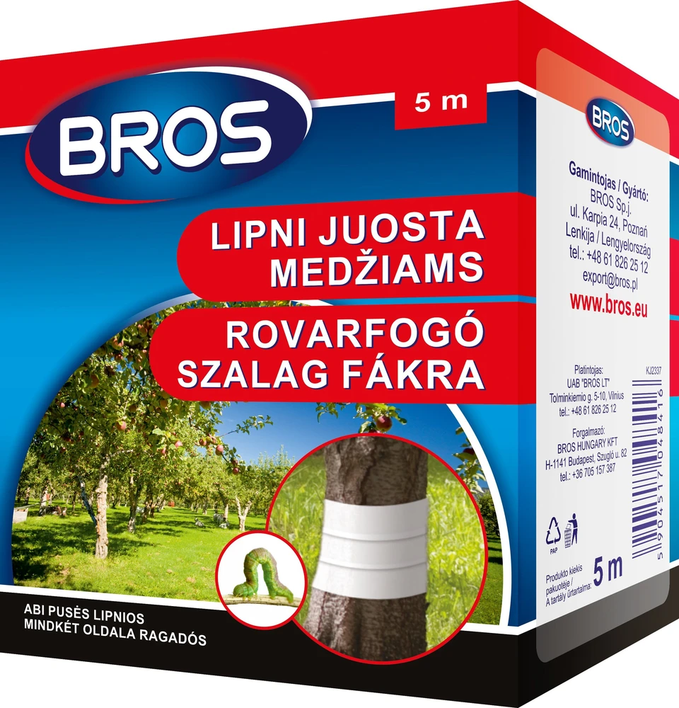 Lipni medžių juostelė-musgaudis BROS