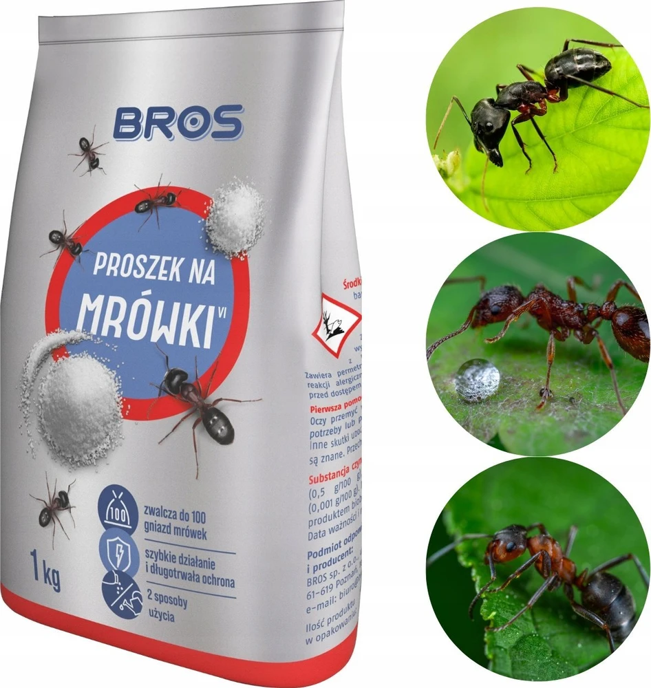 Bros milteliai nuo skruzdėlių, 1kg