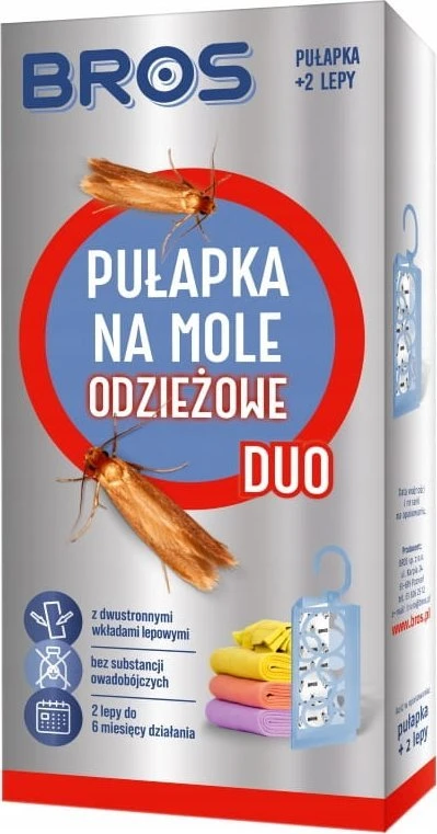 „Bros“ feromoninė gaudyklė nuo kandžių + ​​​​PAPILDYMAI