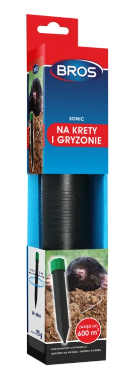 Apgamų ir graužikų atbaidymo prietaisas „Bros Sonic Max“.