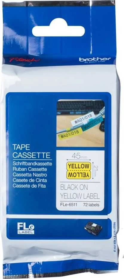 Brother BROBER FLE6511 21MKS45MM Juodas TAPE