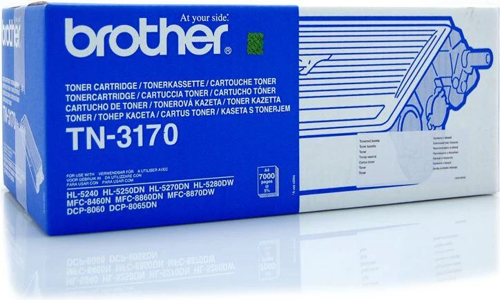 Brother Toneris TN3170, HL-52xx serijos spausdintuvams (spausdina iki 7000 psl)