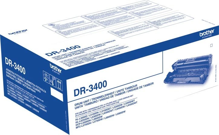 BROTHER DR-3400 DRUM, UP TO 50,000 PAGES
