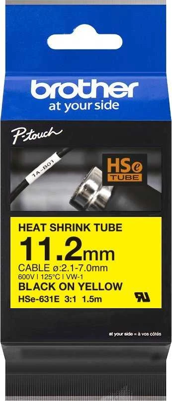 BROTHER B-ON-W TERŠUMAS SUSIJUNGTIS VAMZDZIS 11.2MM Geltonas