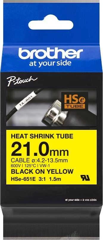 BROTHER B-ON-W TERŠUMAS SUSIJUNGTIS VAMZDZIS 11.2MM Geltonas
