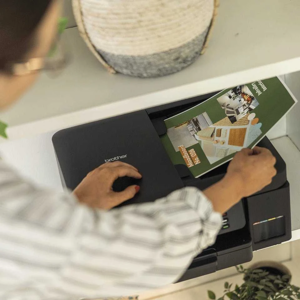 Brother | Wireless Spausdintuvas with ADF | DCP-T780DW | Inkjet | Spalvotas | 3-in-1 | A4 | Wi-Fi | Juodas