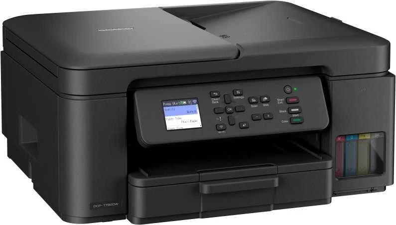 Brother | Wireless Spausdintuvas with ADF | DCP-T780DW | Inkjet | Spalvotas | 3-in-1 | A4 | Wi-Fi | Juodas