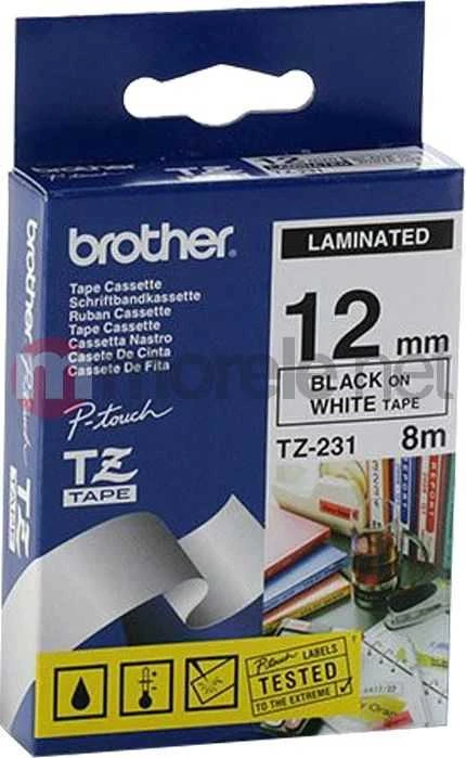 Brother Brolis tasma TZ-231 (juodas ant balto)