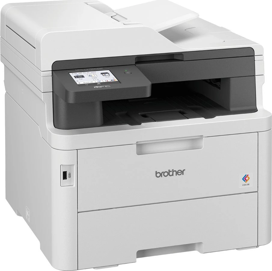 BROTHER MFC-L3760CDW SPALVOTAS LED daugiafunkcis spausdintuvas, ADF, DVIDEŠPUSIS spausdinimas, LAN-1GBE, WIFI, 26 P./MIN.