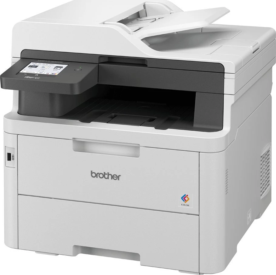 BROTHER MFC-L3760CDW SPALVOTAS LED daugiafunkcis spausdintuvas, ADF, DVIDEŠPUSIS spausdinimas, LAN-1GBE, WIFI, 26 P./MIN.