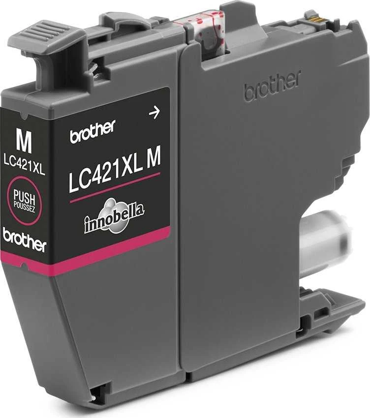 Rašalo kasetė Brother LC421XLM, purpurinė | Brother LC421XLM | Rašalo kasetė | Magenta
