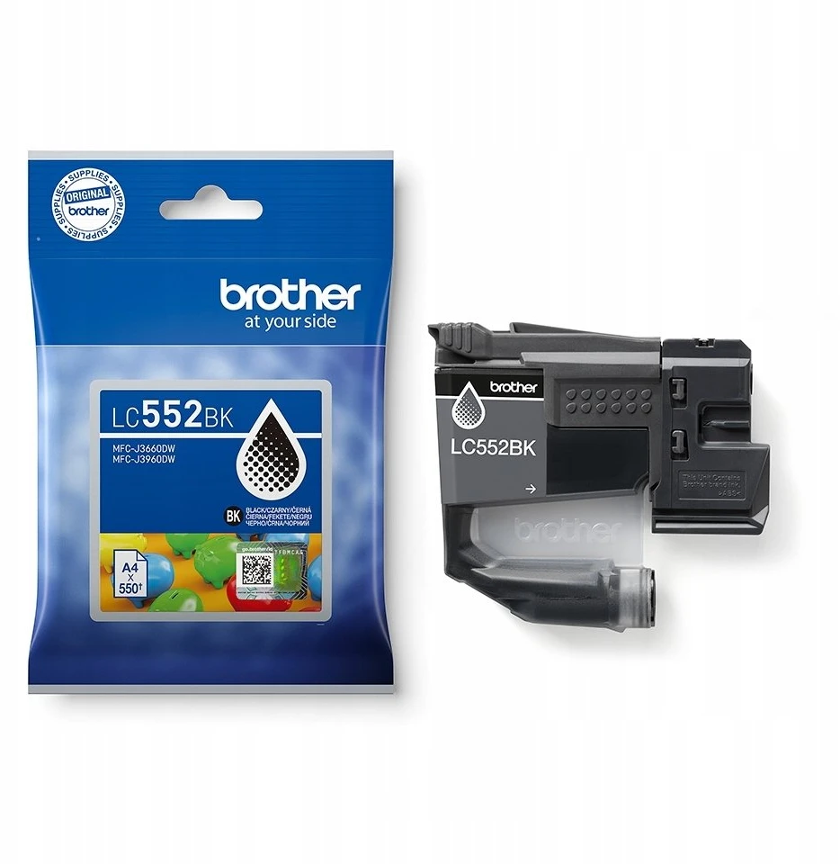 Brother LC 552XLBK juoda