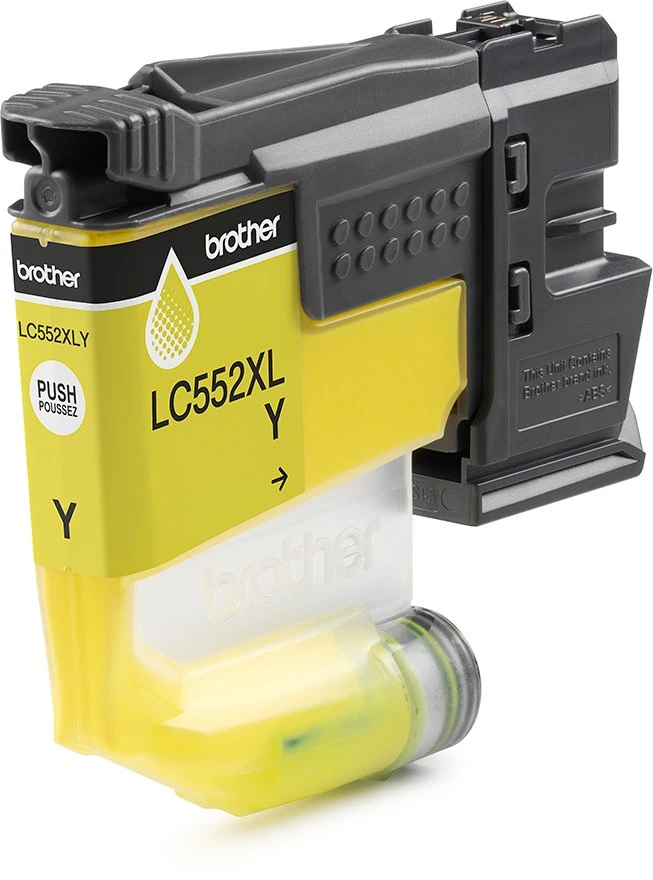 Brother LC 552XLY geltona rašalo kasetė