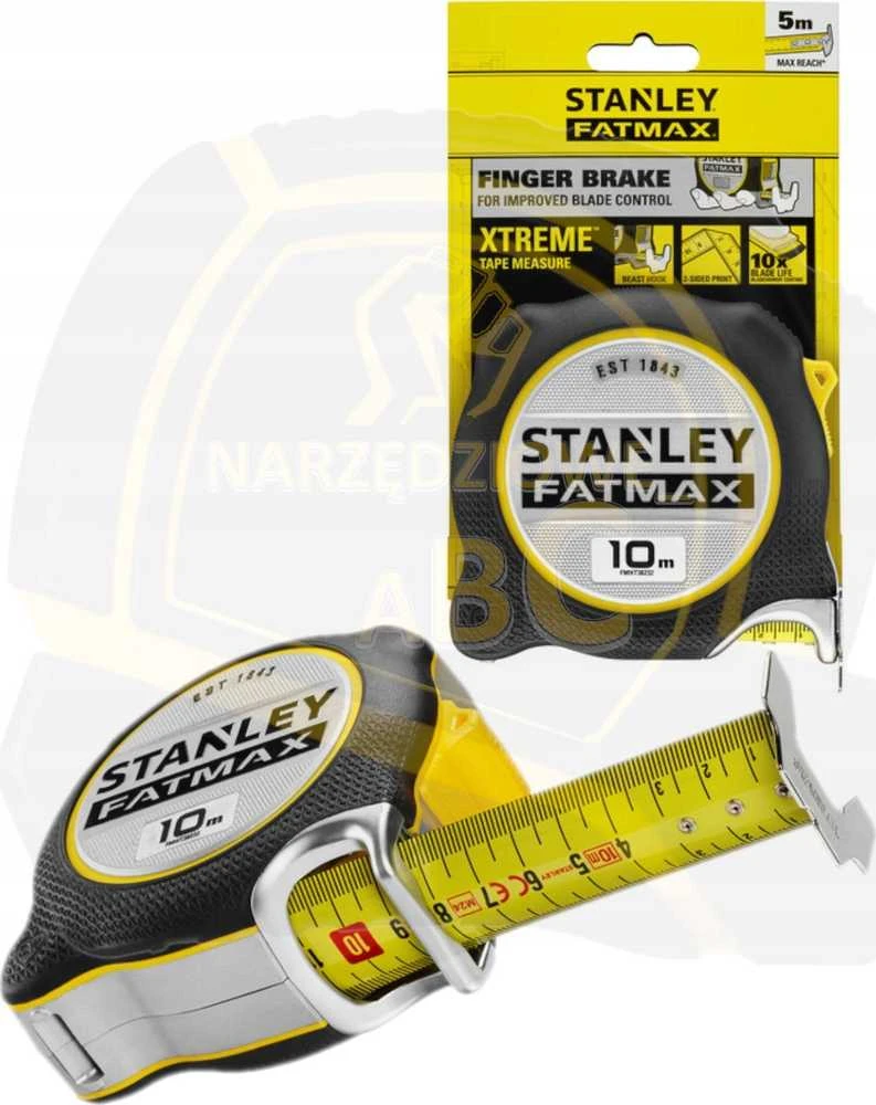 Matavimo ruletė Stanley FMHT38232-0; 10 m; 32 mm