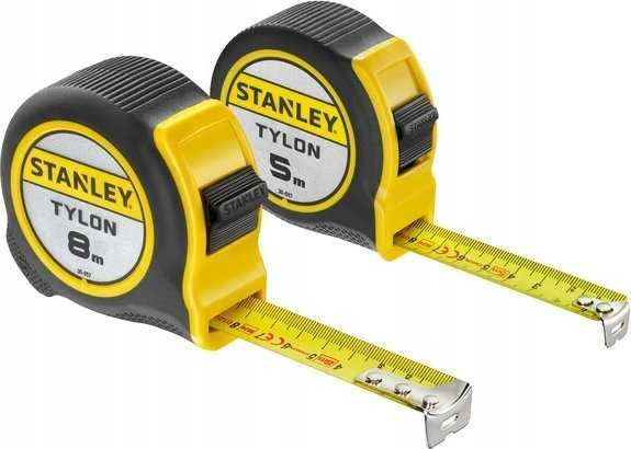 Matavimo ruletė Stanley STHT0-74260; 5m + 8m; 2 vnt.